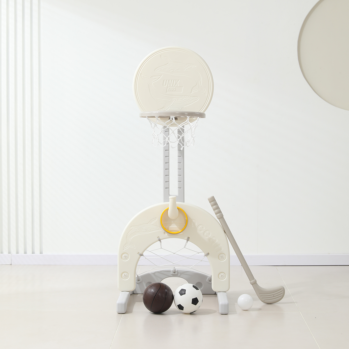 Баскетбольная стойка Ocean 4 в 1